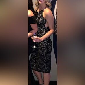 Black Lace Soprano Dress